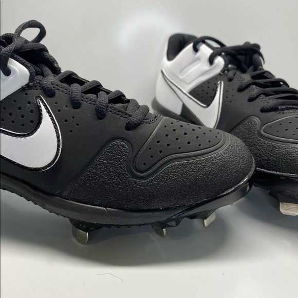 NEW NIKE ALPHA HUARACHE Varsity Low AO7960-003 Baseball Metal Cleats (L1) - Picture 6 of 10